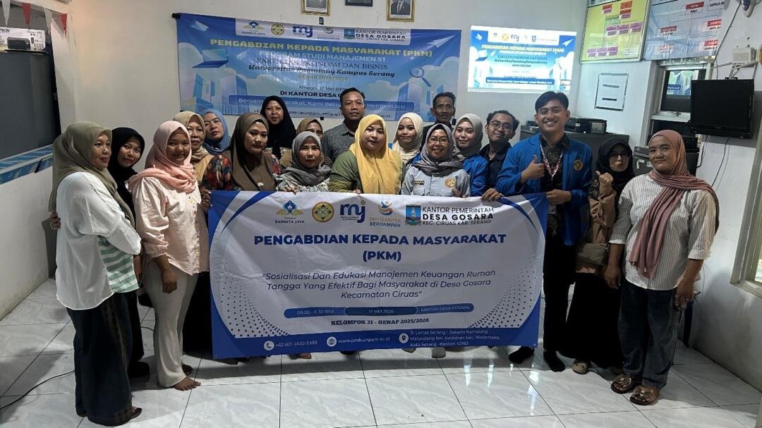 PkM Unpam Serang Tingkatkan Literasi Keuangan Masyarakat Desa Gosara 52 c
