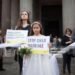 Amnesty International against child marriage (Sumber: Christian Minelli/NurPhoto via Getty Images)