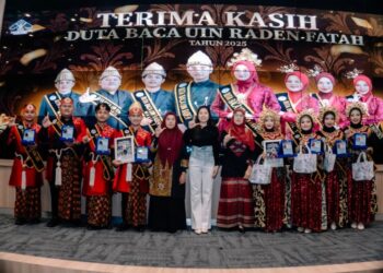 Usung Tema 'Pentamorphosis of Literacy', UIN Raden Fatah Palembang Nobatkan Duta Baca 2026 46 Usung Tema 'Pentamorphosis of Literacy', UIN Raden Fatah Palembang Nobatkan Duta Baca 2026