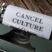 Ilustrasi bertuliskan cancel culture