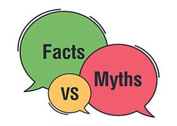 Gagal Nalar di Era Digital : Ketika Mitos Lebih Dipercaya Ketimbang Data Ilmiah 47 pngtree myths vs facts badge concept vector illustration fiction misleading fabrication vector png image 50512620