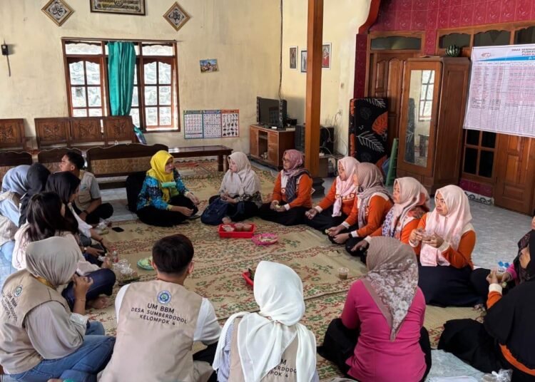 Kontribusi Mahasiswa UM BBM 2026 dalam Menunjang Efektivitas Pelayanan Posyandu di Desa Sumberdodol 46 Dokumentasi program Belajar Bersama Masyarakat (UM BBM) (Sumber: Dokumentasi Panitia Acara)