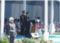 Keprotokolan sebagai Wujud Ketertiban dan Profesionalisme dalam Pelaksanaan Kegiatan Resmi di Lingkungan Kementerian Imigrasi dan Pemasyarakatan 47 Ilustrasi pelaksanaan kegiatan resmi, seperti upacara, pelantikan, serah terima jabatan, serta peringatan hari besar nasional (Sumber: Dokumentasi Pribadi)