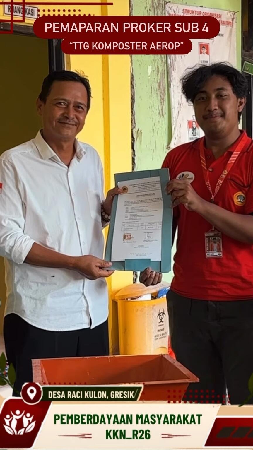 KKN Untag Raci Kulon menciptakan sebuah komunitas yang mampu memberdayakan masyarakat melalui metode pengomposan limbah organik yang inovatif 49 1000501862 1