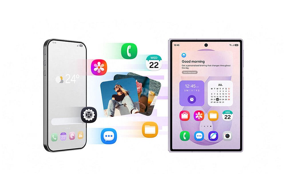 Smart Switch terbaru memudahkan pengguna iOS beralih ke Galaxy hanya dengan memindai QR code untuk mentransfer data secara nirkabel.