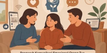 Ilustrasi Pengaruh Komunikasi Emosional Orang Tua Terhadap Kesehatan Mental Remaja (Sumber: Gambar Generatif AI)