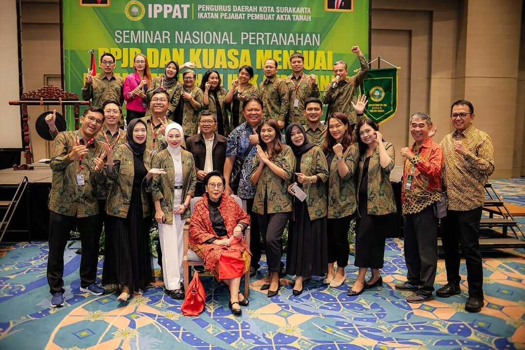 Diikuti 410 Peserta, Seminar Nasional Pertanahan IPPAT Kota Surakarta Berlangsung Sukses dan Meriah 49 727558344 18602985139034604 751193212731163958 n