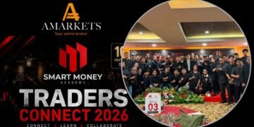 Trader Connect 2026: AMarkets Indonesia Satukan Komunitas Trader Makassar Melalui Edukasi dan Networking 60 Peserta Trader Connect 2026 berfoto bersama setelah mengikuti acara edukasi trading dan networking yang diselenggarakan AMarkets Indonesia bersama Smart Money Academy di Makassar.