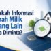 Apakah Boleh Meminta Informasi Mengenai Tanah Orang Lain? 56 Cover Informasi Tanah Orang Lain lt300KB