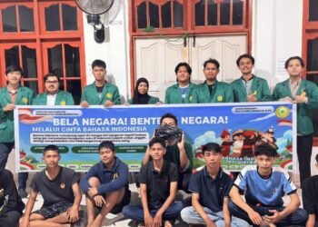 Mahasiswa UMRI menggelar sosialisasi kepada pemuda masyarakat