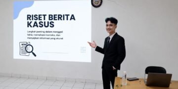 Mengapa Riset Penting dalam Konten Berita Kasus? Ini Penjelasan Fadly Febry 56 Dokumentasi foto Fadly Febry memaparkan pentingnya riset dalam pembuatan konten kasus nyata. Menurutnya, pemahaman terhadap fakta, konteks, dan kronologi menjadi langkah utama sebelum informasi disajikan kepada publik.
(Sumber: Dock Pribadi)