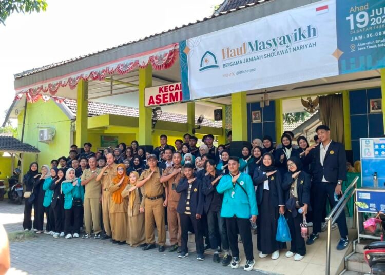 Menyapa Kedunglo: Catatan Observasi Awal Mahasiswa KKN Kolaborasi UNEJ – Universitas dr. Soebandi 2026 46 Sosialisasi tingkat kecamatan yang digelar di Pendopo aula Kecamatan