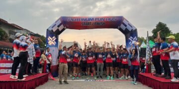 Platinum Fun Run 2026 dengan mengusung tema "No Run No Fun" (Yusuf)