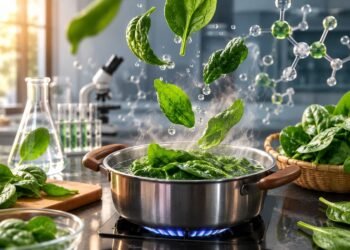 Mitos Sayur Bayam Dipanaskan Ulang: Tinjauan Kimia Dasar terhadap Oksidasi Vitamin C dan Pembentukan Senyawa Toksik