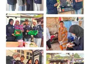Wujudkan UMKM Naik Kelas, Mahasiswa KKN Nusantara Kelompok 4 Gelar Pendampingan Sertifikasi Halal di Desa Lebak Parahiang 46 Mahasiswa KKN Nusantara Kelompok 4 membantu UMKM Setempat dalam pembuatan Sertifikat Halal untuk mendukung Program Pemerintah