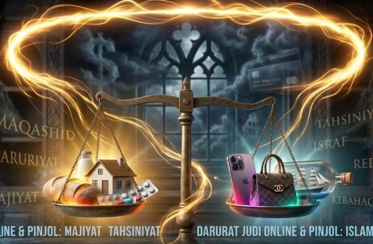 Dompet Menipis, Gaya Hidup Tak Mengalah: Krisis Prioritas dalam Perspektif Ekonomi Islam 46 Ilustrasi prioritas hidup dan gengsi (Sumber: Gemini AI)