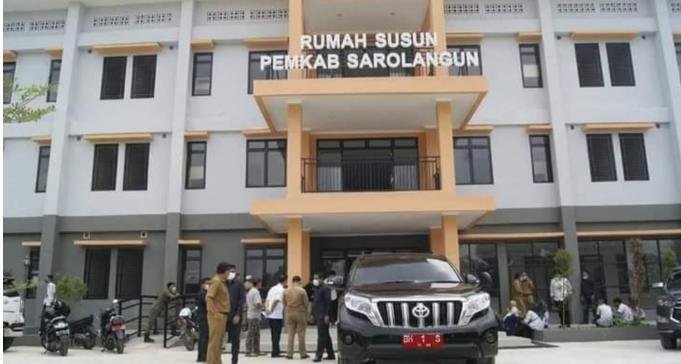 Ilustrasi rumah susun Pemkab Sarolangun (Sumber: Ragamnarasi.id)