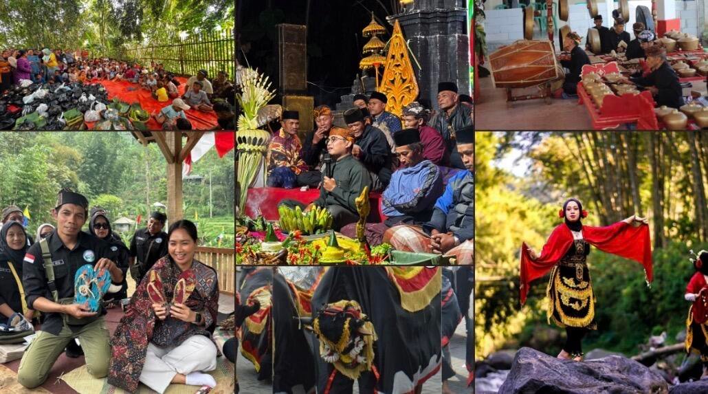 Ragam seni dan tradisi yang menjadi bagian dari kehidupan masyarakat Desa Wisata Wringinanom. (Sumber: Dokumentasi Pokdarwis Dewi Anom)
