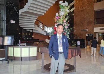 Dokumentasi Fauzan Izamna Lubis saat mengikuti Lomba Debat Indonesia (LDI) (Sumber: Dokumentasi Pribadi)