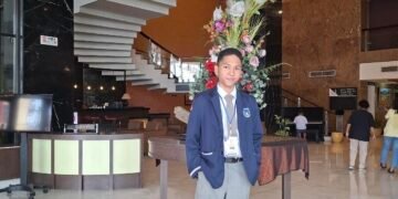 Fauzan Izamna Lubis Raih Juara II LDI NSDC Sumut dalam Debut Debat Bahasa Inggris 56 Dokumentasi Fauzan Izamna Lubis saat mengikuti Lomba Debat Indonesia (LDI) (Sumber: Dokumentasi Pribadi)