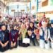 Dokumentasi mahasiswa KKN Kelompok 20 Universitas Brawijaya (UB) PSDKU Kediri saat melaksanakan program Edukasi Gemar Makan Ikan (Sumber: Dokumentasi Pribadi)