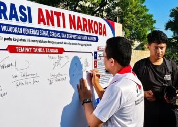 Kepala Balai POM Bima Deklarasi Anti Narkoba