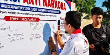 Kepala Balai POM Bima Deklarasi Anti Narkoba