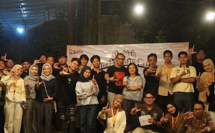 Suasana Singgah Sore yang digagas Epilog Creative di Rumah Budaya Ratna, Malang, Kamis (25/6/2026), menghadirkan ruang singgah bagi anak muda untuk berinteraksi secara lebih personal.
