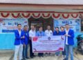 Tim Penelitian Bersama Kepala Sekolah SMP Negeri 19 Titawaai, dan Guru Matematika
