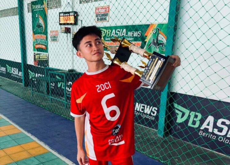Zoci Atlet Futsal Asal Sampit Kalimantan Tengah Terus Menunjukkan Perkembangan Positif Usai Membawa Tim Menjadi Juara Turnamen HUT SMKN 3 Sampit 46 WhatsApp Image 2026 07 02 at 22.03.26