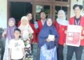 Penyerahan Filter Air Teknologi Tepat Guna dari Mahasiswa UNTAG SBY kepada Warga Desa Pegundan