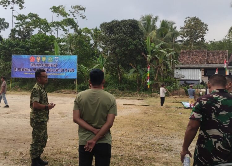Dandim 0601/Pandeglang Letkol Inf. Afri Swandi Ritonga, S.I.P., Lokasi Upacara Pembukaan TMMD Ke-129 di Kecamatan Patia, Pandeglang