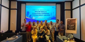 Suasana kegiatan rekonsiliasi DPLK BRI bersama PT Haleyora Powerindo dan PT PLN Electricity Services di Trans Resort Bali, Seminyak, Bali. Pertemuan ini membahas pengelolaan DPLK BRI