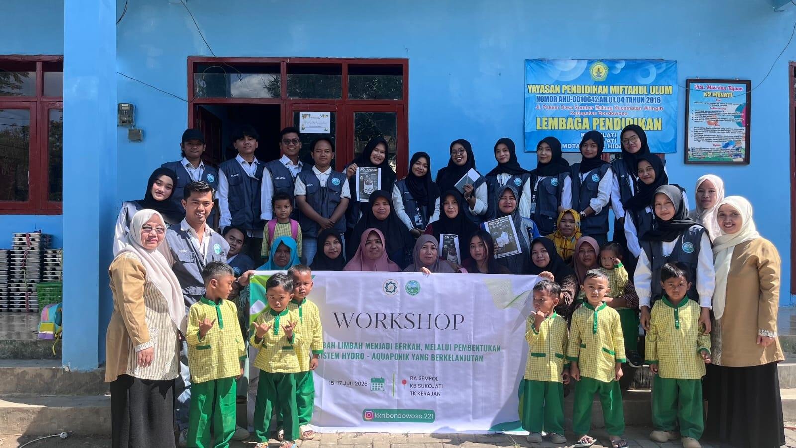 Ubah Limbah Jadi Berkah, KKN 221 UINSA Gelar Workshop Hidro-Akuaponik di 3 Dusun Sumber Malang 47 WhatsApp Image 2026 07 19 at 12.42.33