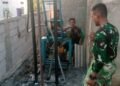 TMMD 129 Kodim 0601/Pandeglang Mulai Bangun Sumur Bor di Masjid Kampung Pangburangan, Hadirkan Harapan Air Bersih untuk Warga 47 Personel Satgas TMMD ke-129 Kodim 0601/Pandeglang mengoperasikan mesin pengeboran saat pembangunan sumur bor di Masjid Kampung Pangburangan, Desa Pasirgadung, Kecamatan Patia, sebagai upaya penyediaan air bersih bagi masyarakat.
