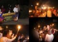 Pawai obor sambut Tahun Baru Islam di Desa Ranuagung, Probolinggo. (Dokumentasi Mahasiswa UM BBM)