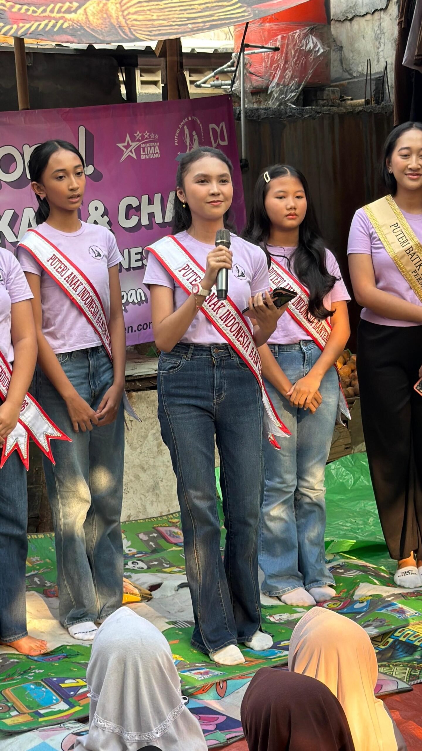 Rayakan Hari Anak Nasional, Puteri Anak dan Puteri Remaja Banten 2026 dan Puteri Anak dan Remaja Indonesia Banten 2025 Berbagi Keceriaan Bersama Anak Lapak Pemulung