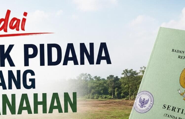 Waspadai Tindak Pidana di Bidang Pertanahan 46 cover 300KB
