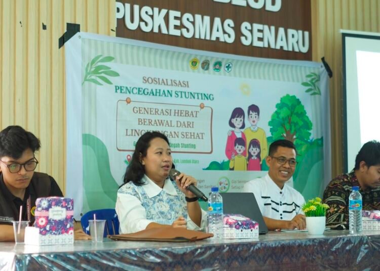 "Generasi Hebat Berawal dari Lingkungan Sehat": Kelompok Senaru II KKN-PMD Universitas Mataram 2026 Gelar Sosialisasi Pencegahan Stunting di Desa Senaru 47 headline2