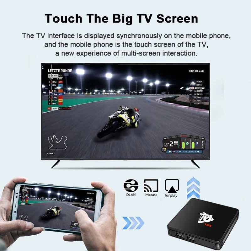 UPHOME Android Tv Box Mini 4K-HD Ultra Android 13 Ram 1/2/4GB Rom 8/16/32GB WIFI 2.4G/5G Bluetooth Smart Tv Box Unlock FULL CHANNEL TV & Film & APP - Netflix / Disney 51 UPHOME Android Tv Box Mini 4K-HD Ultra Android 13 Ram 1/2/4GB Rom 8/16/32GB WIFI 2.4G/5G Bluetooth Smart Tv Box Unlock FULL CHANNEL TV & Film & APP - Netflix / Disney - Image 6