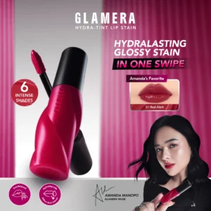 GLAMERA Hydra-Tint Lip Stain​ 2.5 gr | Lip Stain Liptint Lip Tint LipGloss Lip Gloss Lipstick