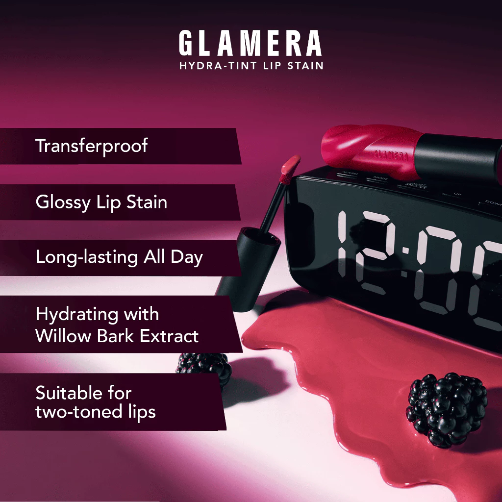 GLAMERA Hydra-Tint Lip Stain 2.5 gr | Lip Stain Liptint Lip Tint LipGloss Lip Gloss Lipstick 52 GLAMERA Hydra-Tint Lip Stain 2.5 gr | Lip Stain Liptint Lip Tint LipGloss Lip Gloss Lipstick - Image 7