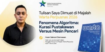Pendamping Desa Terpilih Jadi Penulis Majalah Warta Perpusnas RI 56 Imam Sahroni Darmawan