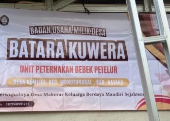 KKN Undip Tim II 2026 Optimalkan Operasional BUMDes Batarakuwera melalui Digitalisasi dan Penguatan Tata Kelola Peternakan 46 Banner Identitas BUMDes BATARAKUWERA (Sumber: Dokumentasi Pribadi)