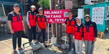 Mahasiswa KKNT 116 UNHAS Turut Menata Identitas Wilayah melalui Pemasangan Plang Nama Jalan di Kelurahan Amparita 47 255051