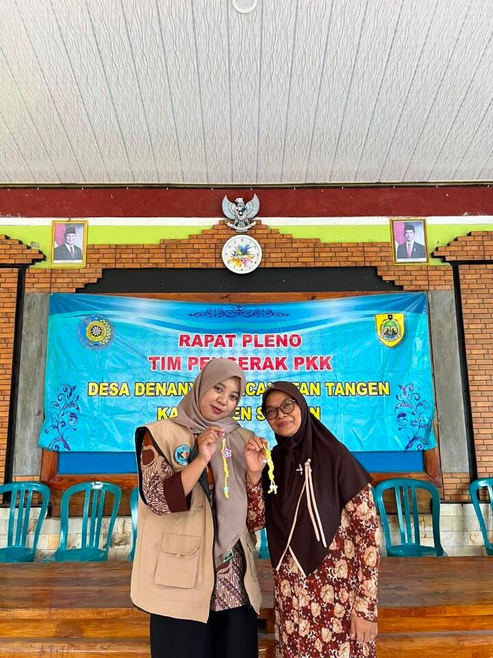 Dokumentasi Mahasiswa KKN 80 UNSRI edukasi di Desa Denanyar (Sumber: Dokumentasi Pribadi)