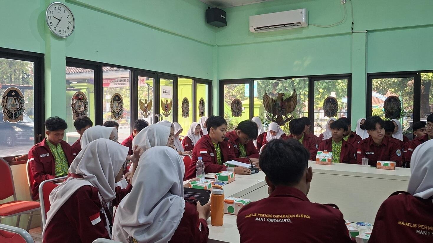 MPS MAN 1 Yogyakarta Laksanakan Pembelajaran Demokrasi bersama Kesbangpol Kota Yogyakarta 48 MAN 1 Yogyakarta