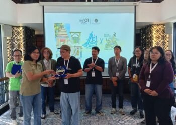 Menangkap Yogyakarta dengan Goresan: 55 Sketcher dari 15 Kota Hadir di Travel Sketch 2026 46 Kolaborasi The 101 Yogyakarta Tugu,Leeven & Co dan Indonesia's Sketcher diharapkan dapat menjadi wadah bagi ekosistem kreatif di Indonesia dan khususnya di Kota Yogyakarta (Yusuf)