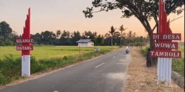 Tinggalkan Kenang-Kenangan Fisik, Mahasiswa KKN REBA UHO Batch 2 Rampungkan Pembuatan Gapura Selamat Datang di Desa Wowa Tamboli 56 IMG 20260826 WA0025
