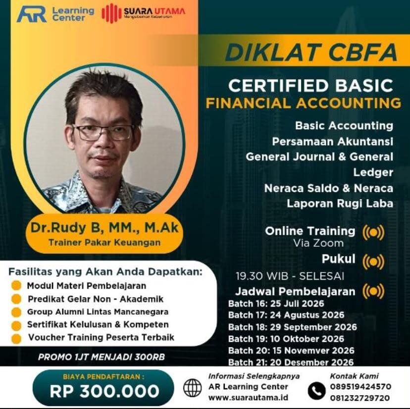 Diklat CBFA Batch 16 AR Learning Center Cetak Peserta Melek Akuntansi Dasar 50 IMG 20260826 WA0065